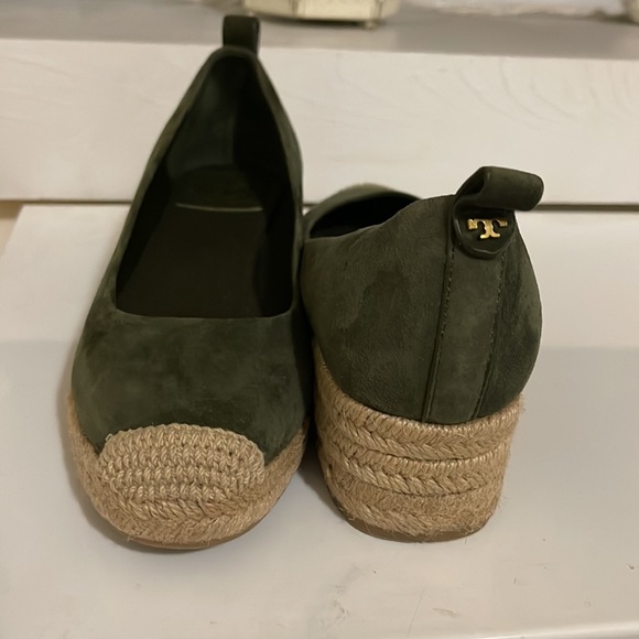 Tory Burch Shoes - TORY BURCH  green wedges